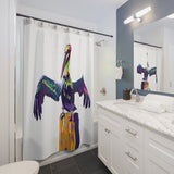 LA Pelican Shower Curtain