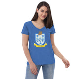 Vi Et Armis Women’s recycled v-neck t-shirt