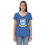 Vi Et Armis Women’s recycled v-neck t-shirt