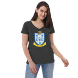 Vi Et Armis Women’s recycled v-neck t-shirt
