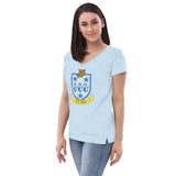 Vi Et Armis Women’s recycled v-neck t-shirt