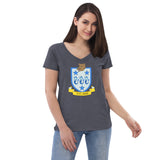 Vi Et Armis Women’s recycled v-neck t-shirt