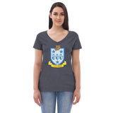 Vi Et Armis Women’s recycled v-neck t-shirt