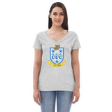 Vi Et Armis Women’s recycled v-neck t-shirt