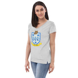 Vi Et Armis Women’s recycled v-neck t-shirt
