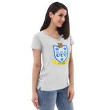 Vi Et Armis Women’s recycled v-neck t-shirt